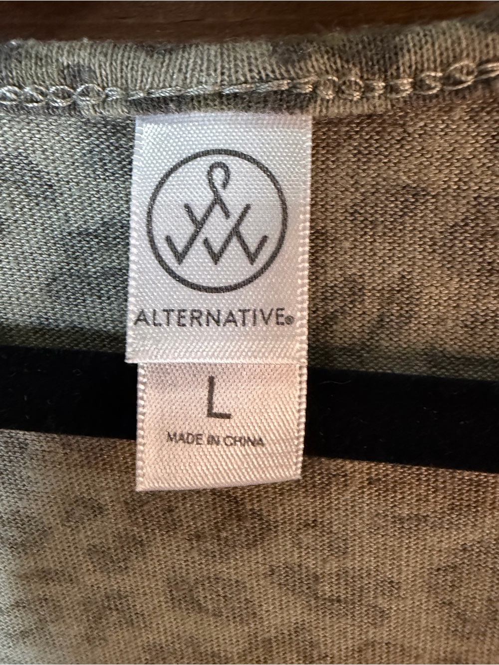 Alternative Raw Hem Olive Green Leopard-Print Tank Top Size Large 💚🖤 - Picture 2 of 7